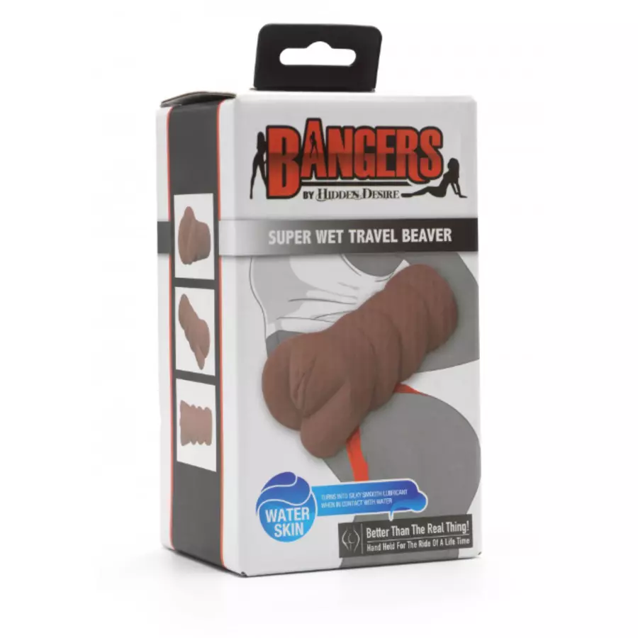 Hidden Desire - Super Wet Travel Beaver Dark Skin Masturbator Male Sextoys